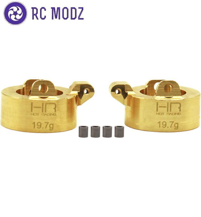 Hot Racing SXTF21XH Axial SCX24 Extra Heavy Brass Front Steering Knuckle