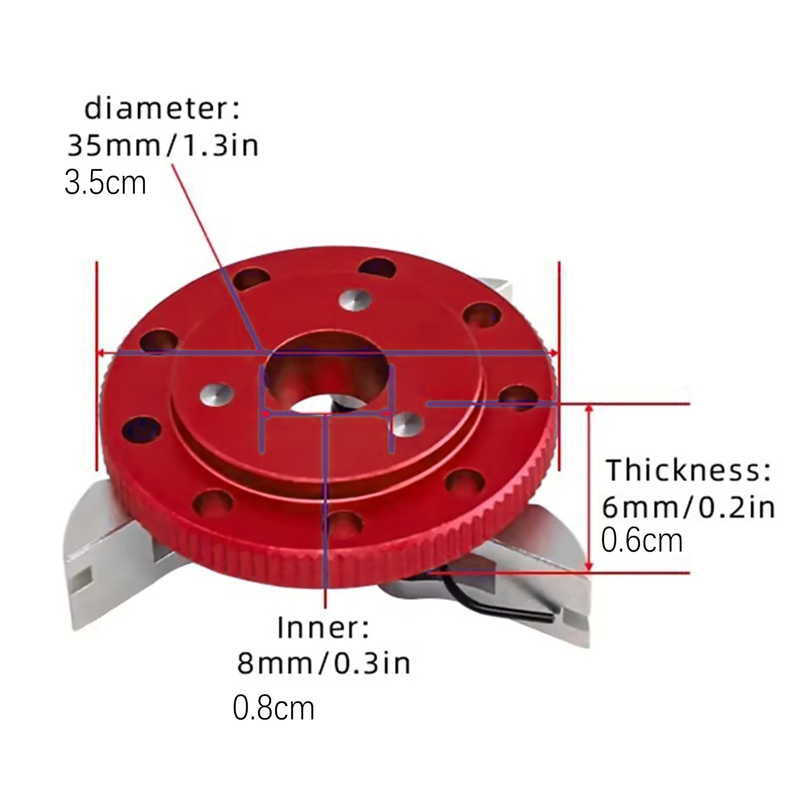 Durable Aluminum Clutch Flywheel Kit Accessories For TRAXXAS 1/10 Nitro RC Car