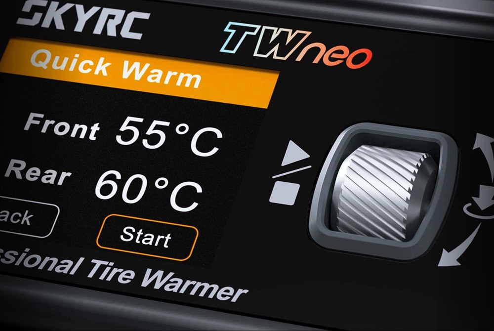 SkyRC TWneo RC Tire Warmer Heater 20–80℃ Temperature Control for 1/8 1/10 RC Car