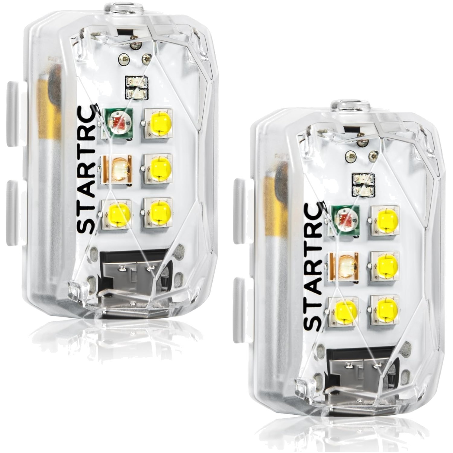 Anti-Collision Drone Strobe Lights – Rechargeable, Long Battery Life, 120 Lumens