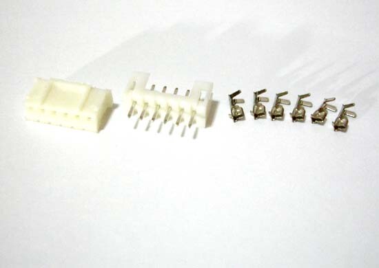 JST-PH 2.0mm 6pin male female housing connector header crimp terminal pin 20 set