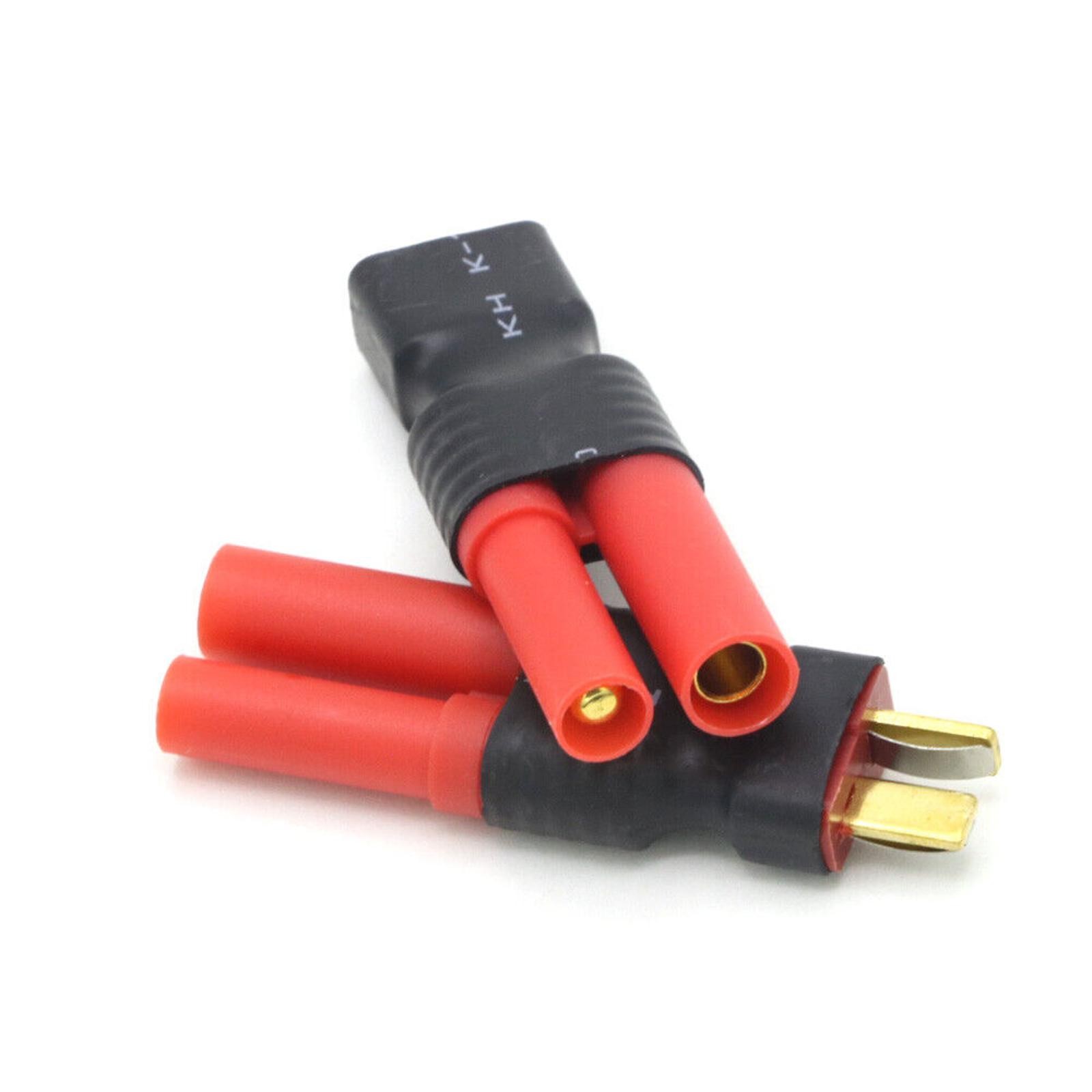 2Pcs T Male /Female to HXT4.0 Adapter Connector Cordles For Drone/Car/Boat