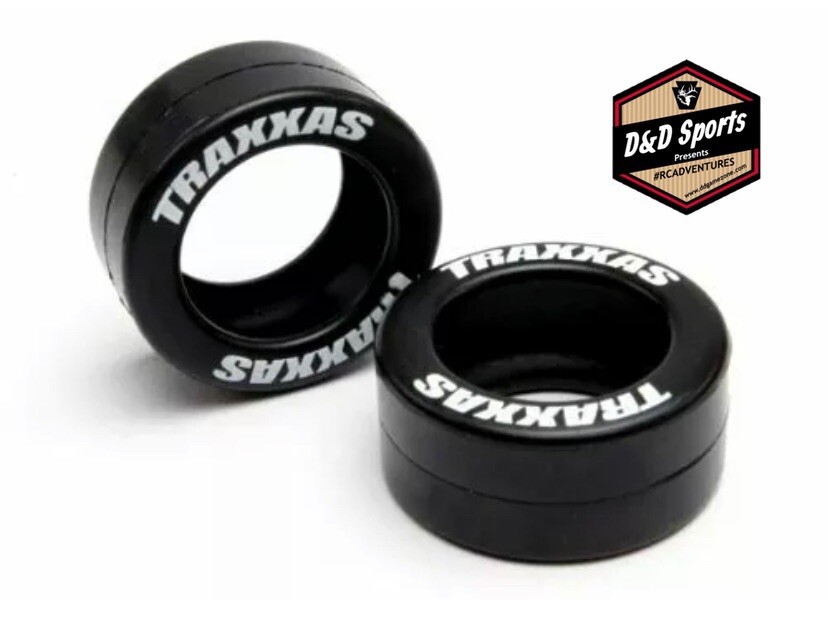 Traxxas 5185 Rubber Tires for Wheelie Bar Wheels (pair)