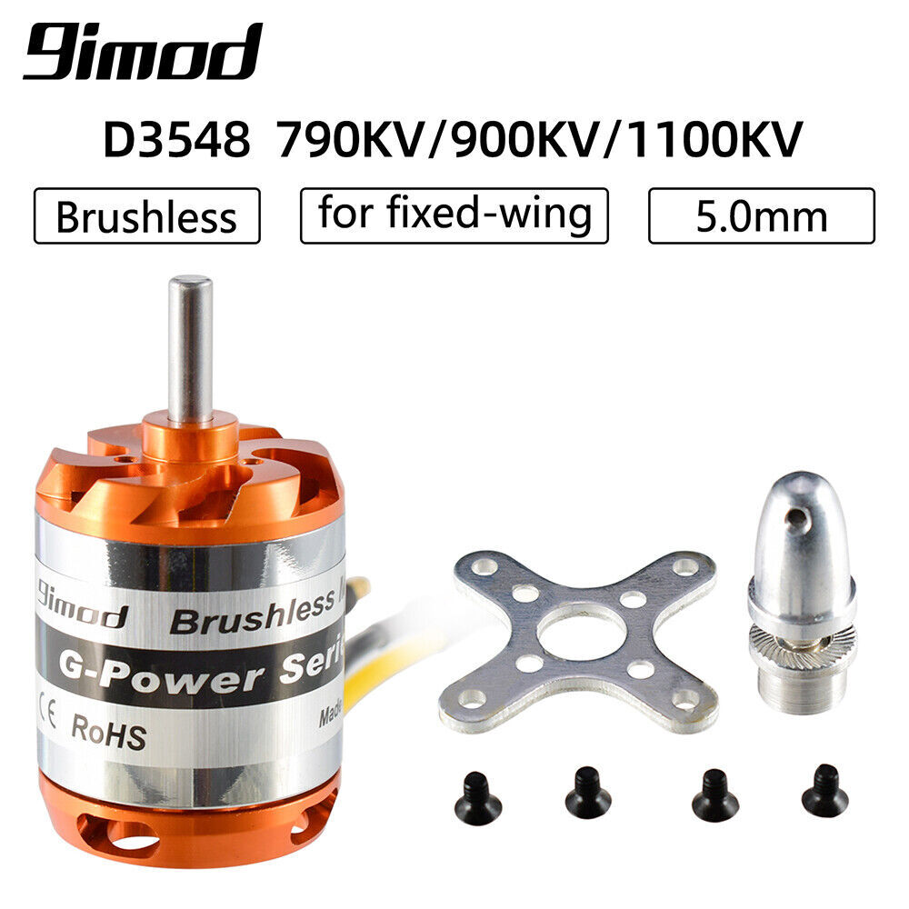 9imod D3548 790KV / 900KV / 1100KV Brushless Motor For RC Airplane Aircraft