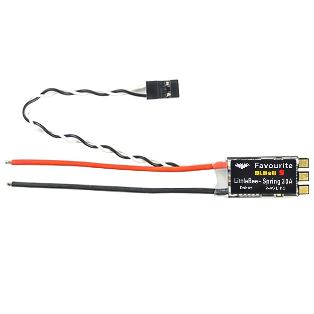 LittleBee 20A 30A ESC BLHeli_S 2-6S Brushless for RC FPV Drone Mulitshot DSHOT