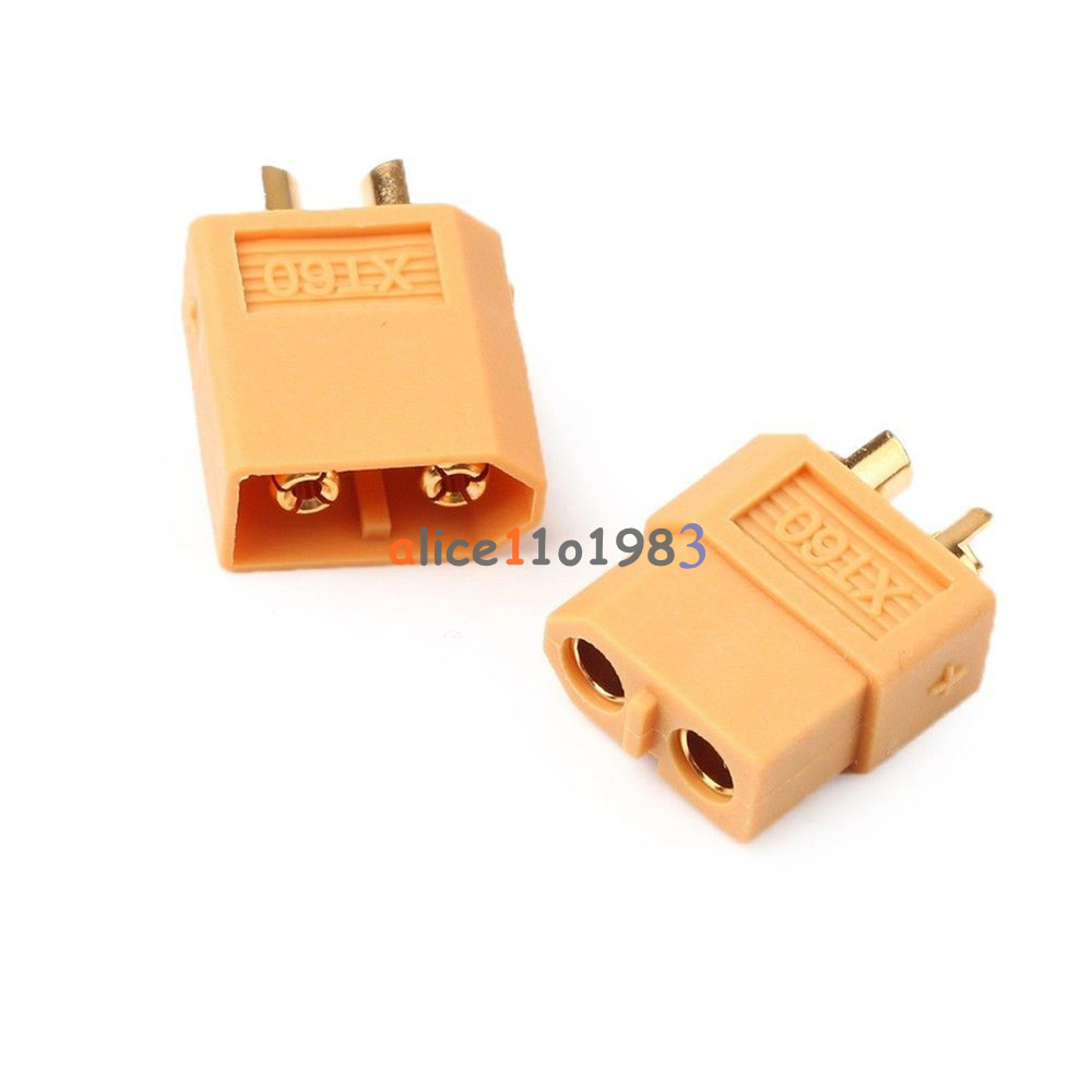 10PCS 5Pairs XT60 Male & Female Bullet Connectors Plugs For RC LiPo Battery