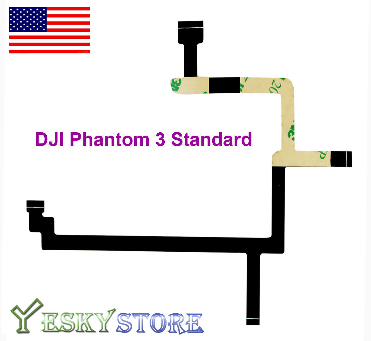 NEW Flex Ribbon Cable For DJI Phantom 3 Standard Vision Plus Gimbal Camera