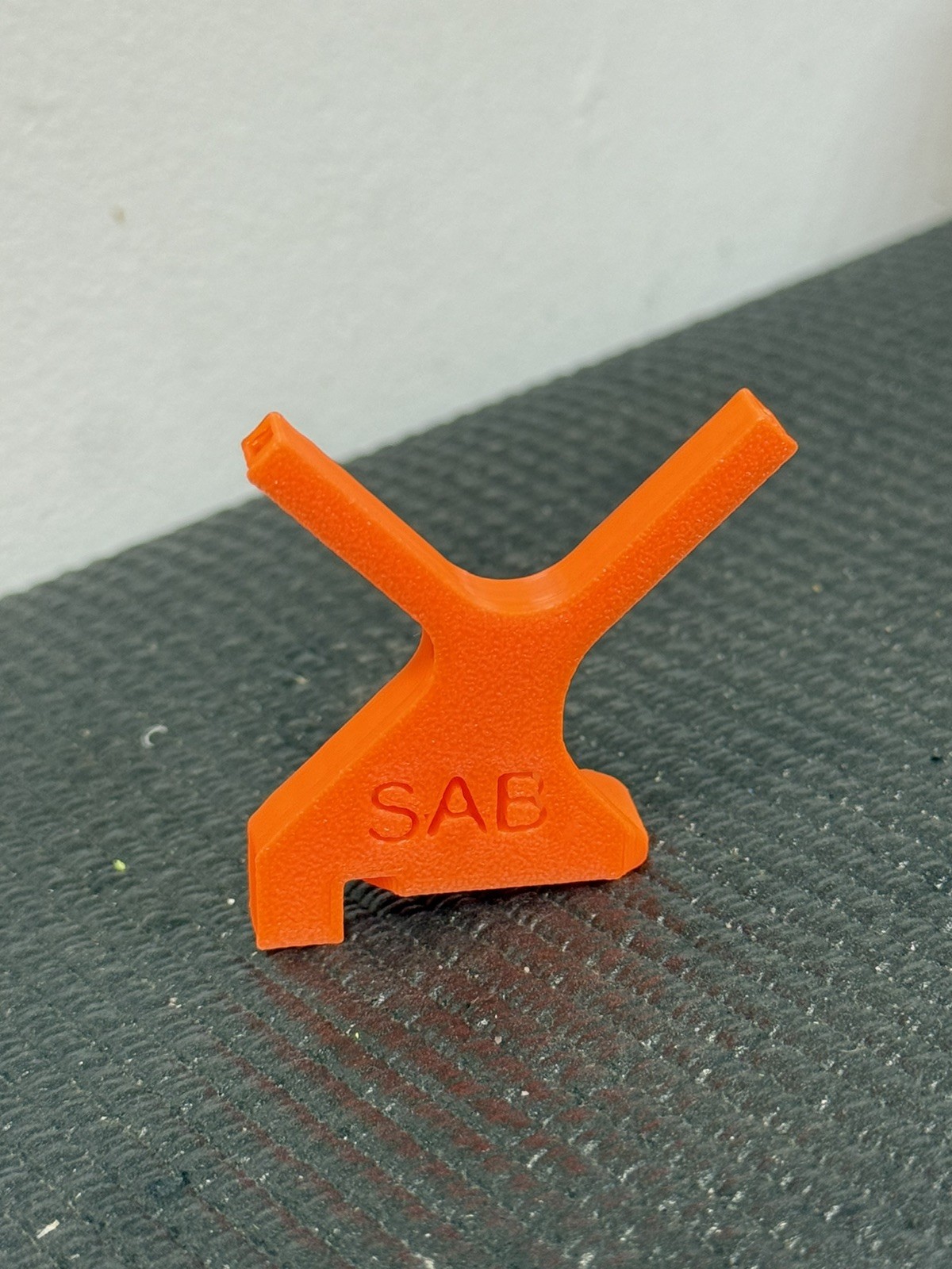 SAB Goblin RC Helicopter Antenna Mount – Neon Orange!