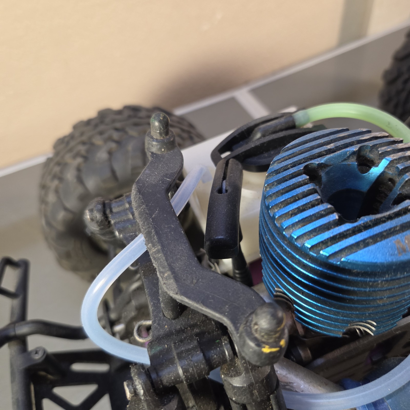Hpi Savage With A Mach .26 nitro Engine. (No Radio) Parts Or Repair.