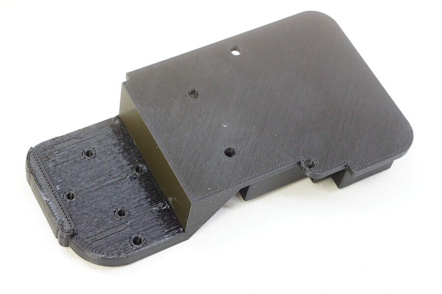 Castle Mamba-X ESC Mount & Receiver plate for Traxxas Slash 4X4 LCG