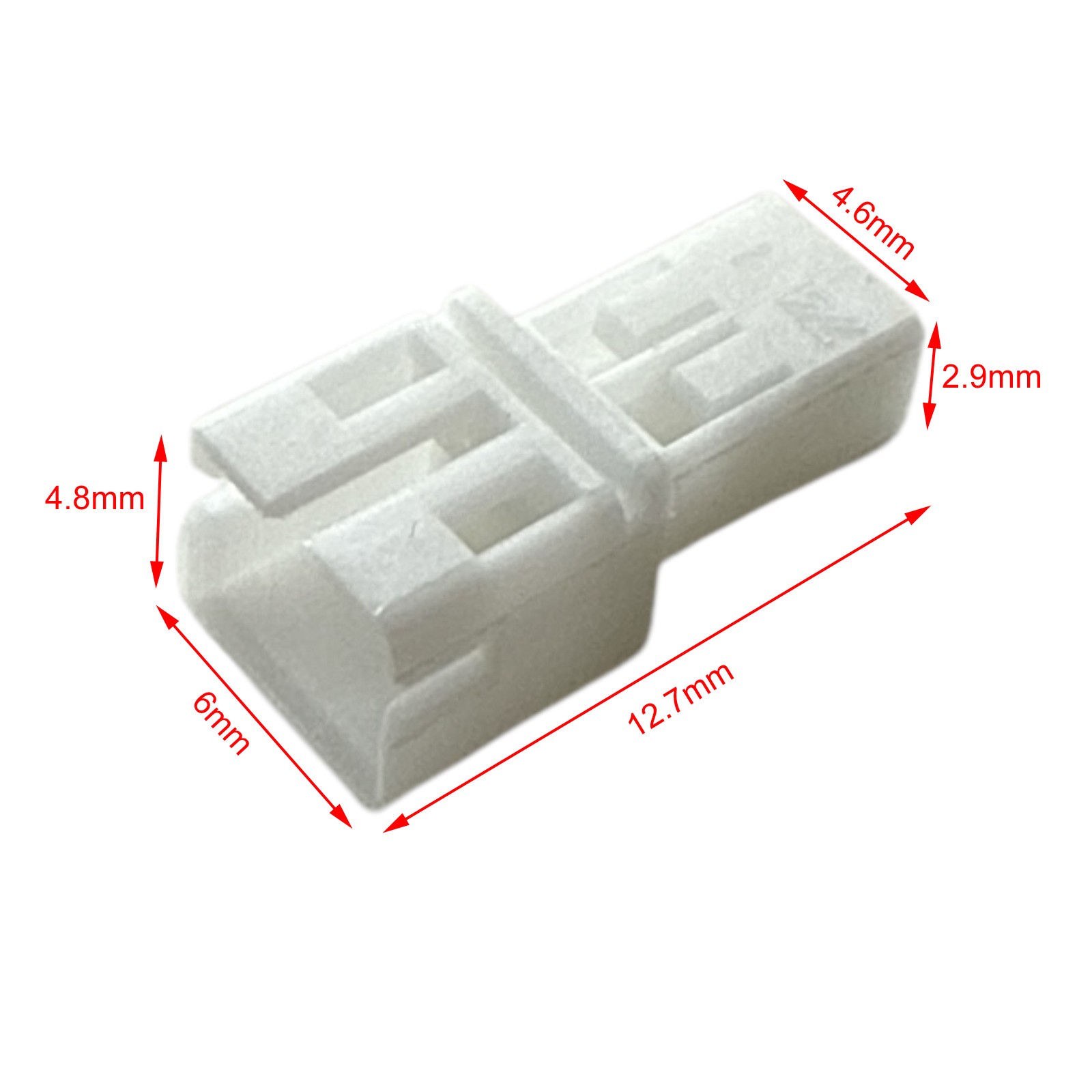 JST-PH 2.0mm 2-Pin Connector Housing Crimp Pin Set for RC Drone FPV 3D Printers