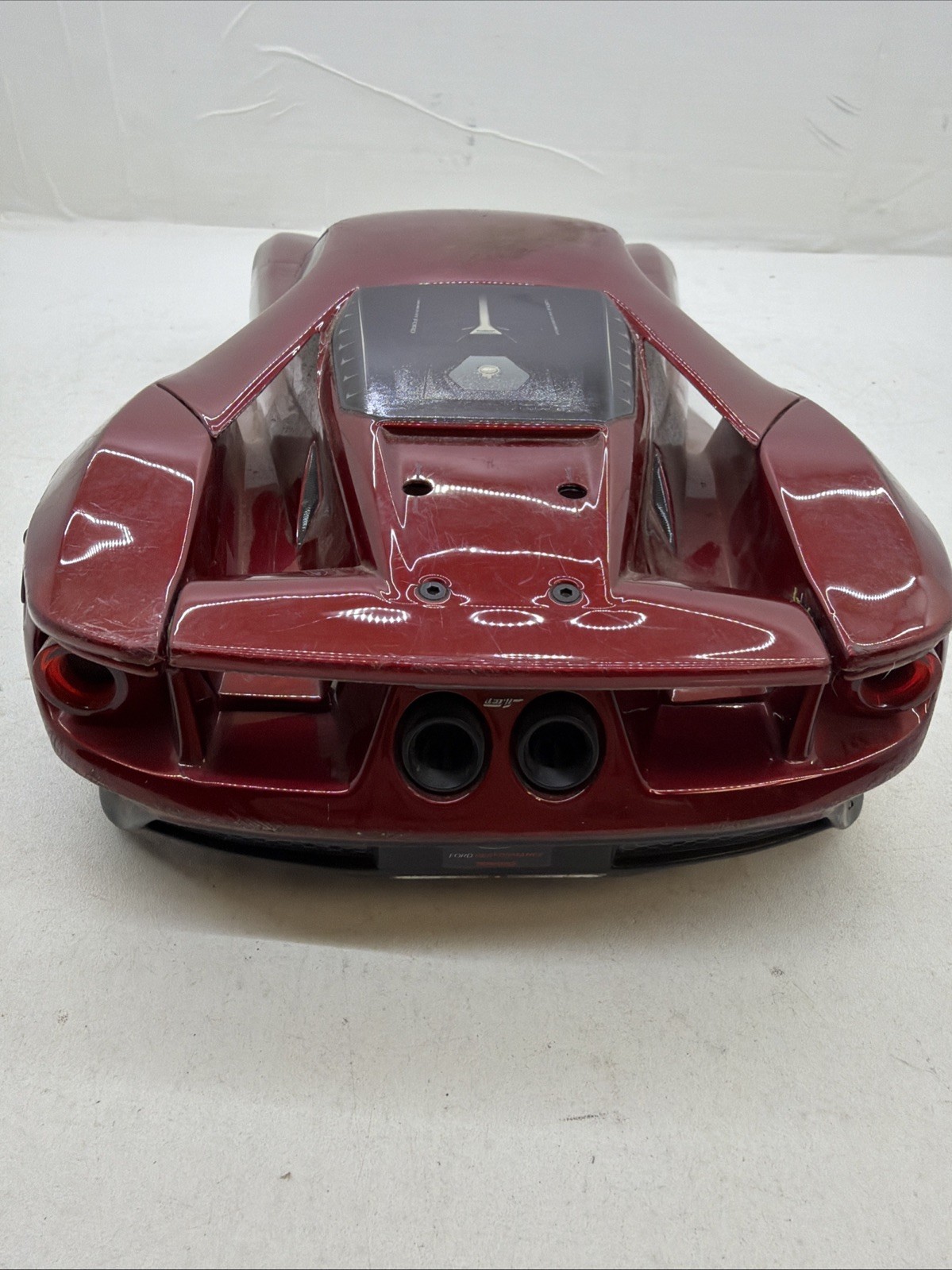 Used/Read: RARE FORD GT Traxxas 4-Tec 2.0 1/10 4wd Touring Car Body RED