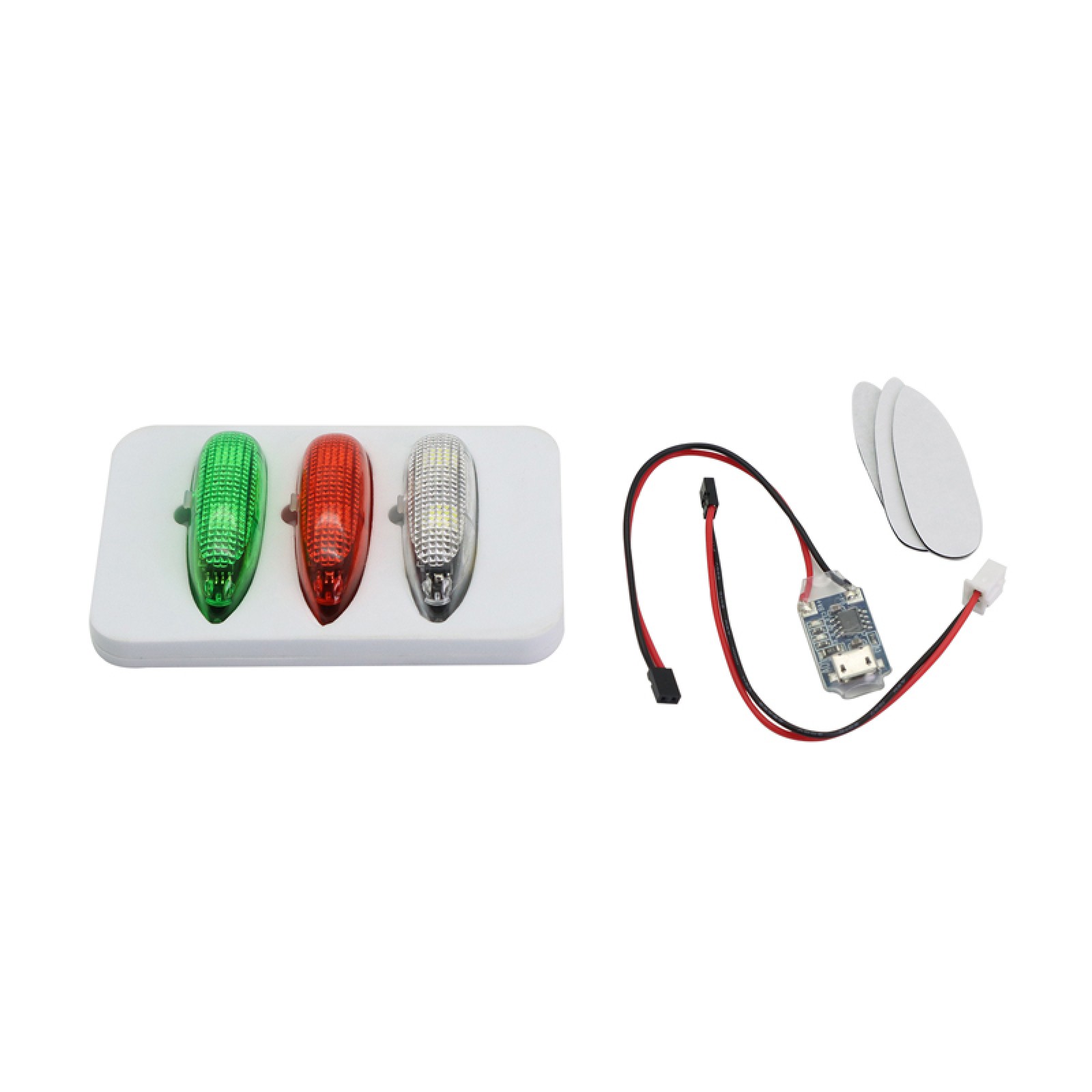 3*Universal Super Bright Flashing Light Set Night Fly For DJI Mavic 3 Mini 2