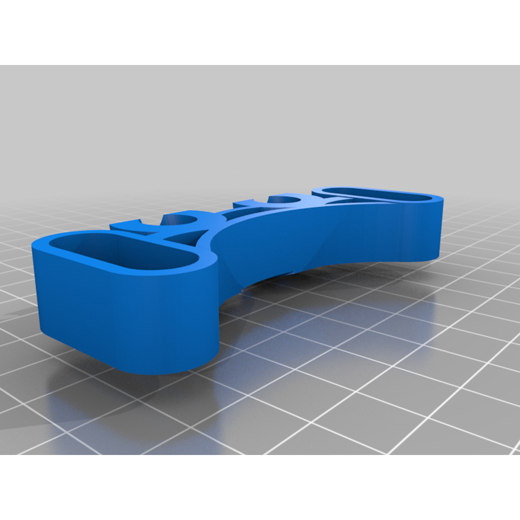 Body mounts for Tamiya DT-02 RC car chassis