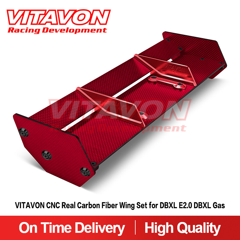 VITAVON CNC Real Carbon Fiber Wing Set For DBXL E2.0 DBXL Gas