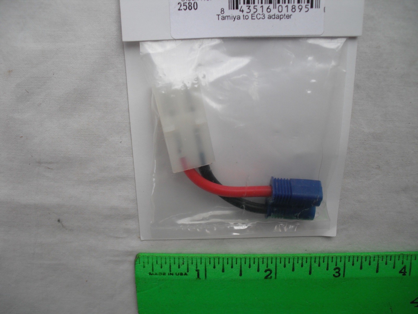 Maxx Products Mpi 2580, Tamiya to EC3 Adapter, Cable Wire, RC R/C Plane Airplane