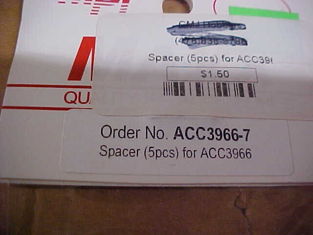 MPI MAXX PRODUCTS PARTS LOT (3 PKGS) = ACC3966-7 & 3370 (NEW)