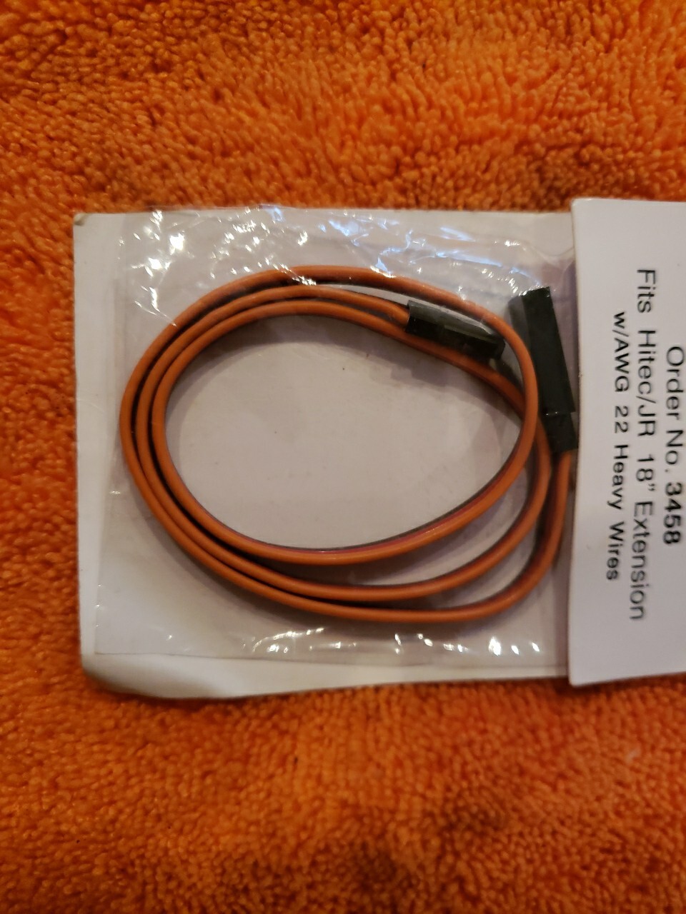 Maxx products – MPI Hitec, JR 18″ Extension – AWG 22 heavy Wire – New!