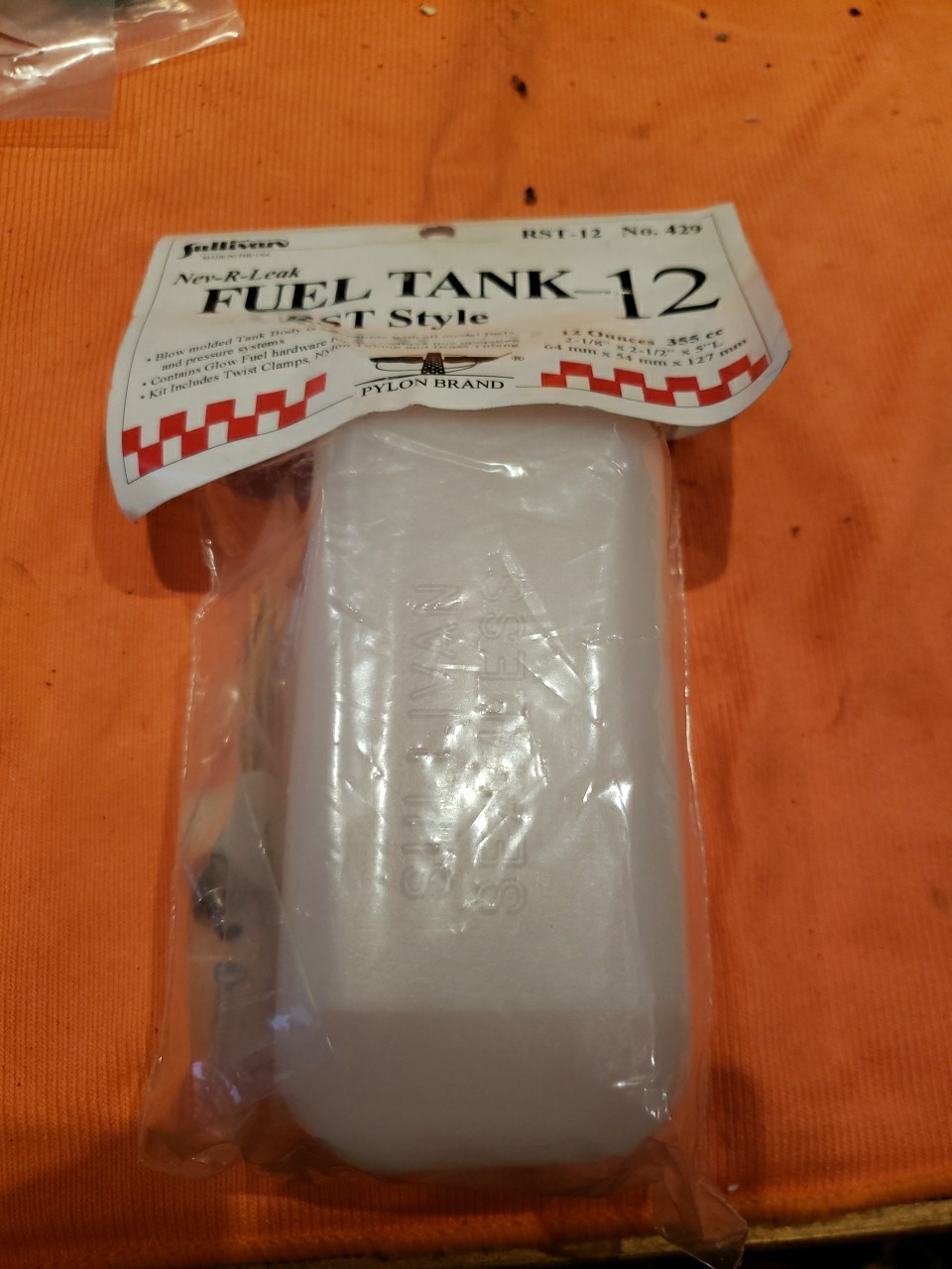 Sullivan Tank – Fuel Tank RST Style – 12 Oz / 355 CC – New – No 429