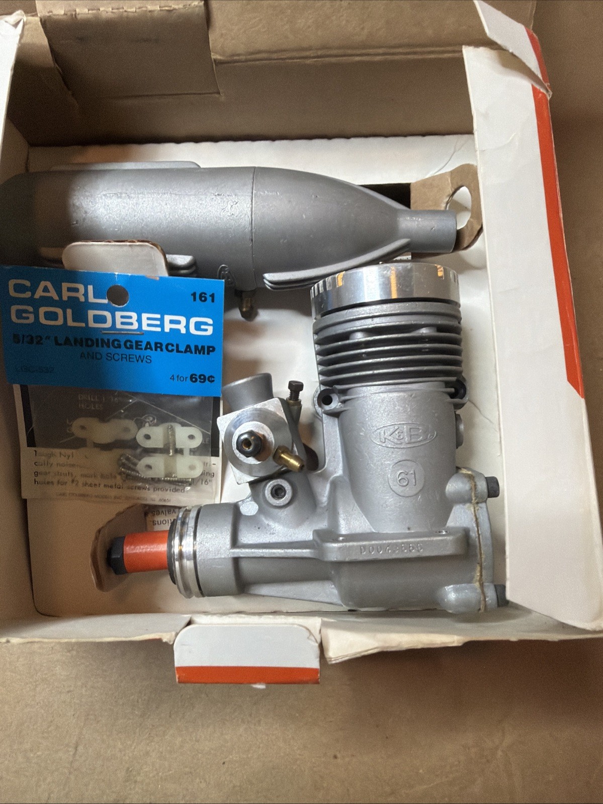 K&B Engine – K&B .61 RC MOTOR – NJ23 No 6550 – New