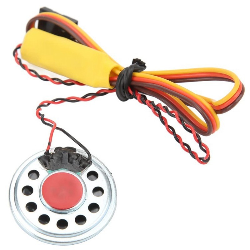 Control For 1/8 1/10 RC Car TDM 90dB RC Mini Siren Horn Speaker Manual Remote