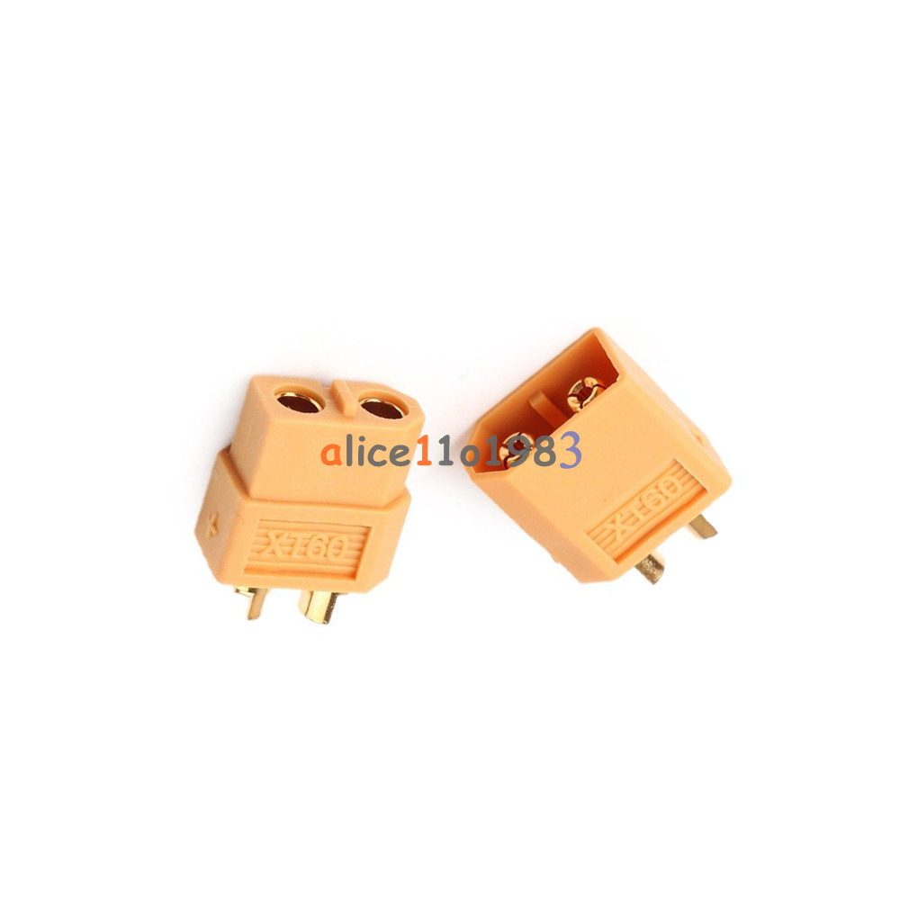 10PCS 5Pairs XT60 Male & Female Bullet Connectors Plugs For RC LiPo Battery