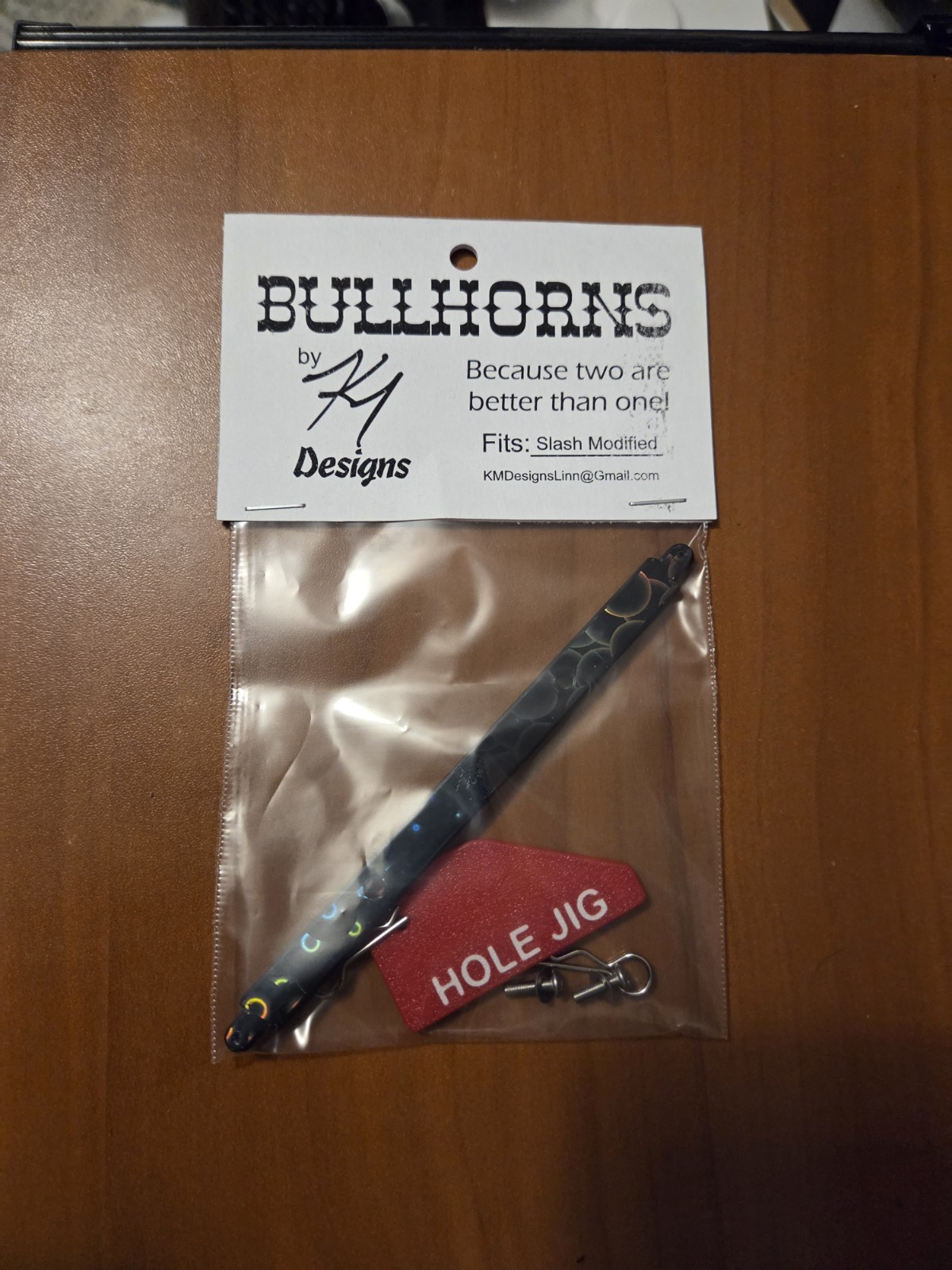 ‘Bullhorns’ Nose Hold Down For Traxxas Modified