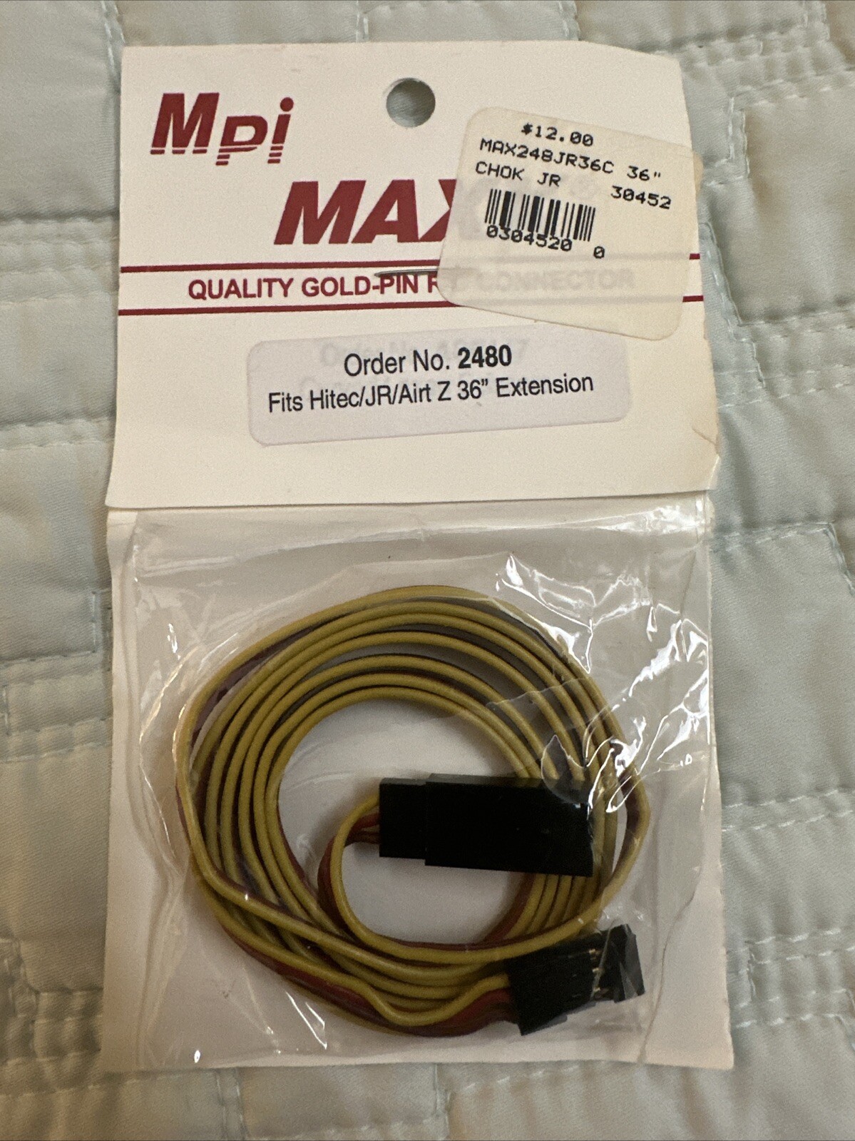 Maxx Products Intl. Inc. | 36″ Gold-Pin R/C Connector
