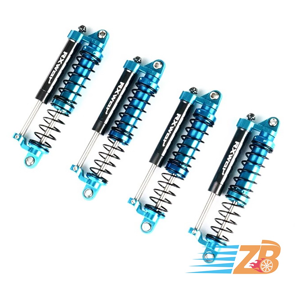 Metal Shock Absorber Suspension 2 Oil Negative Pressure Damping For 1:10 Crawler