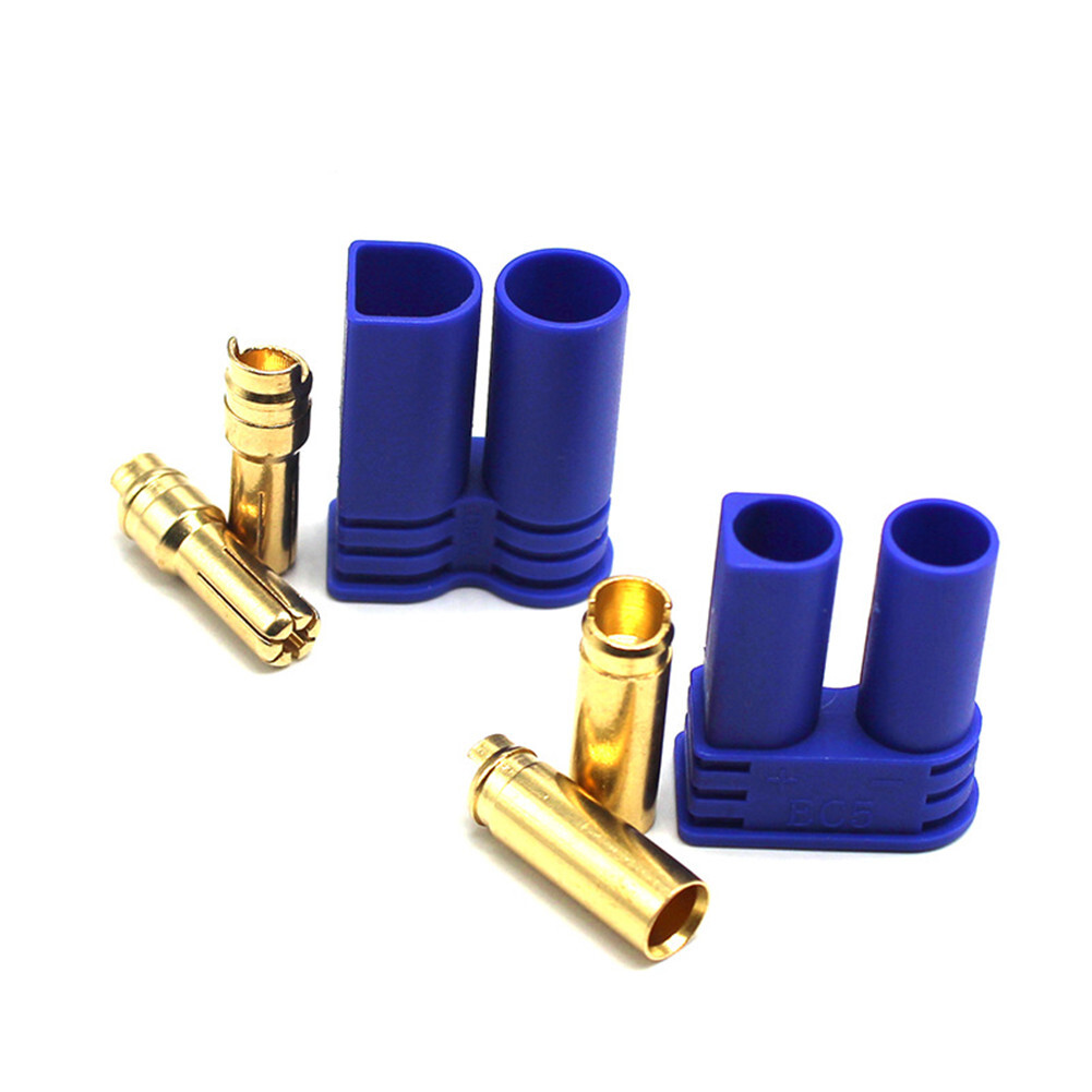 20Pcs EC5 Device Connector Plug For Battery RC Car Plane Helicopter Lipo ESC