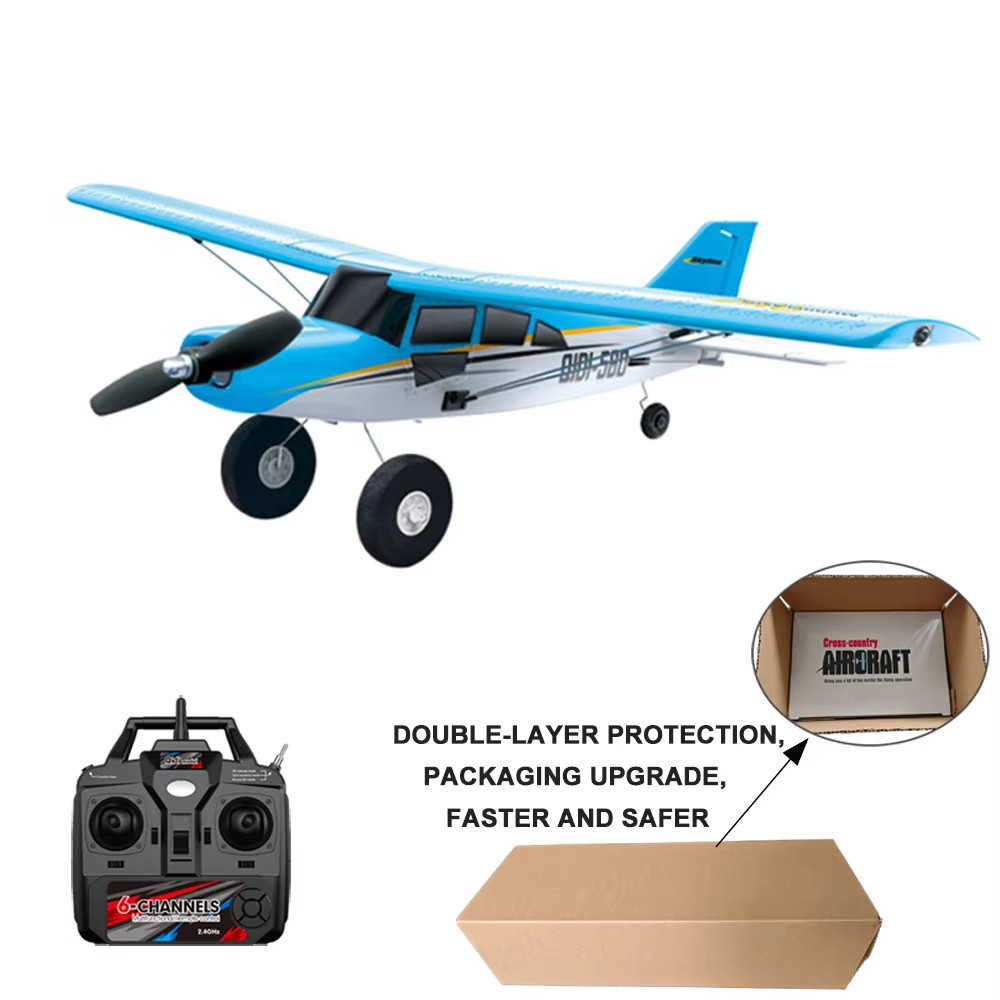 4CH Off-Road RC Plane, EPP Foam Fixed Wing Model, Brushless Motor