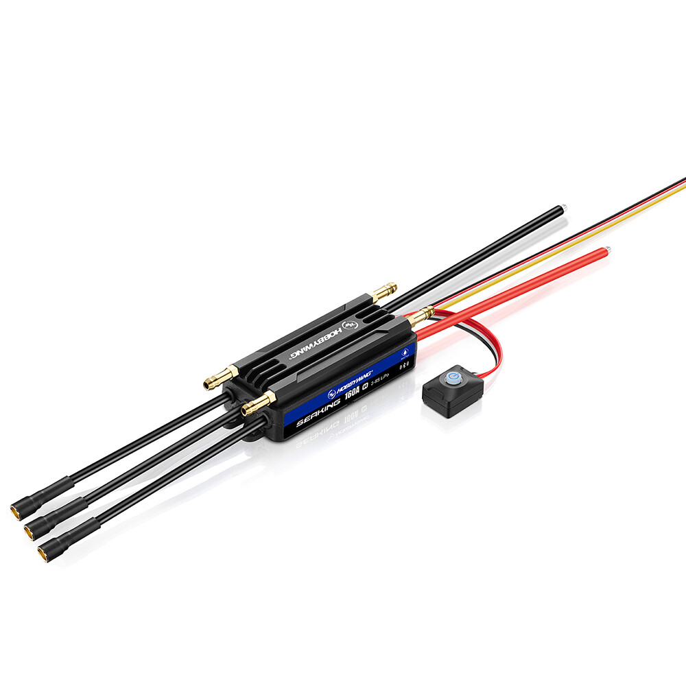 HOBBYWING Seaking V4 Brushless Sensorless ESC 30A 90A 120A 160A BEC for RC Boat