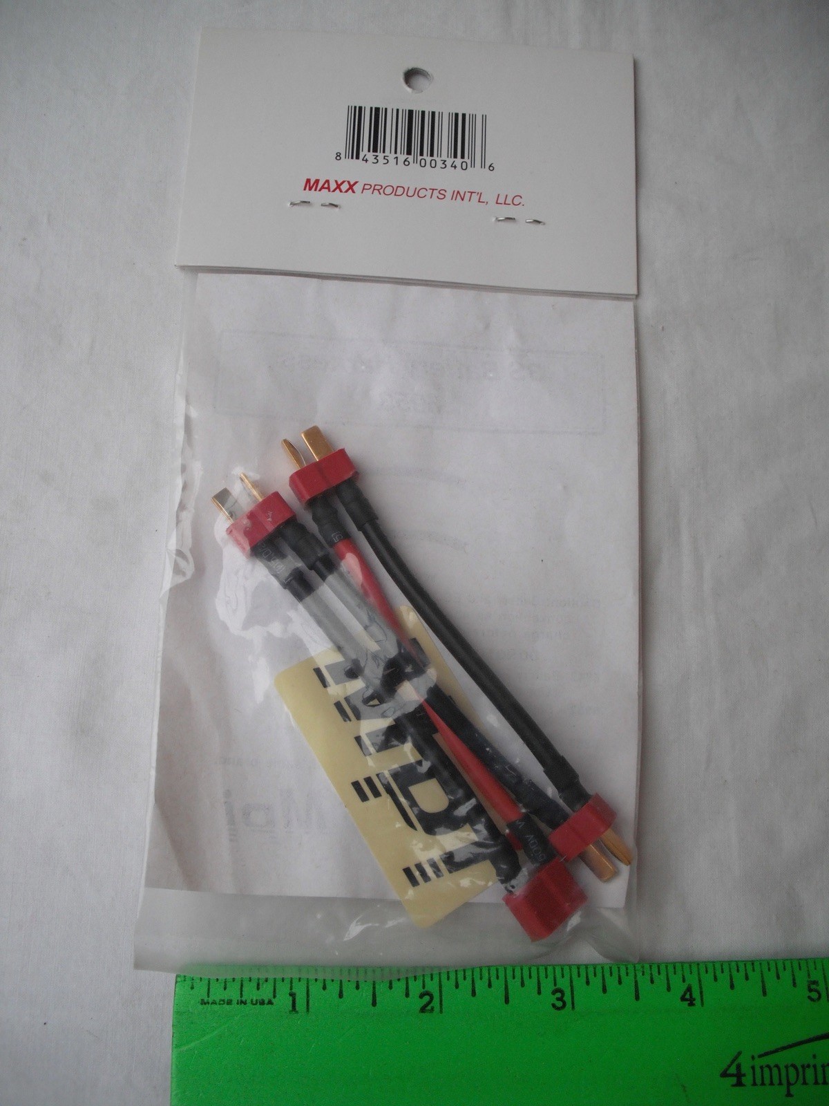 Lot of 4 Maxx Products Mpi 6953, 3S Battery Harness, Wire, RC R/C Plane Airplane