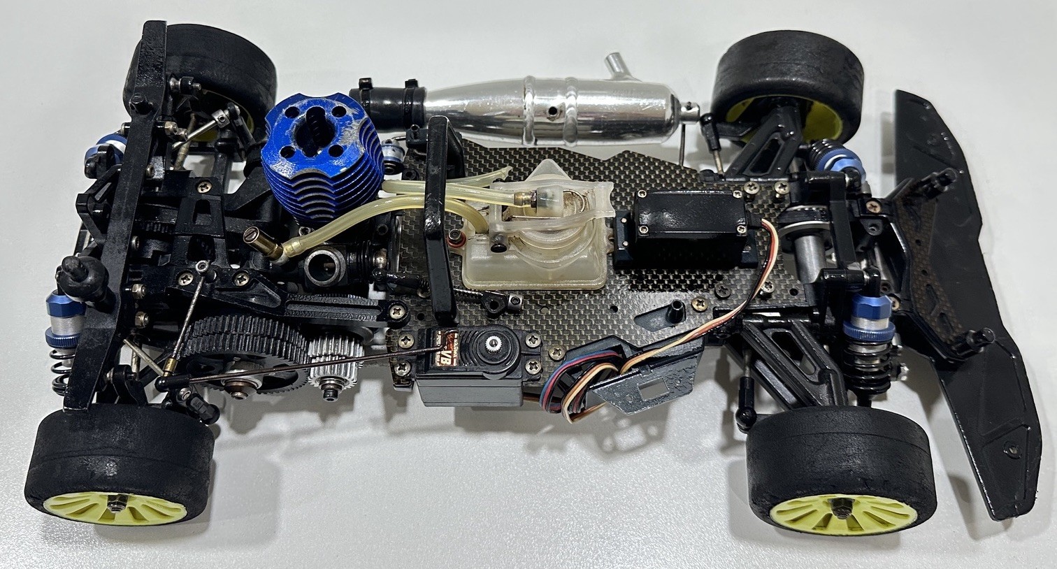 Kyosho V-One RR 4WD 1/10 Nitro On-Road Touring Car. SII, R3, R4