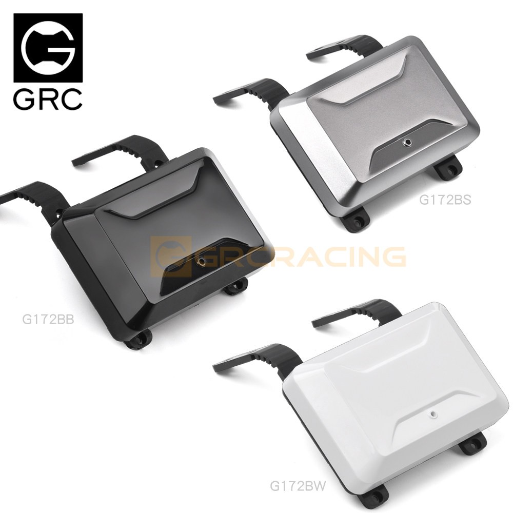 Side Window Backpack Toolbox Simulation Luggage G172BS/W/B For 1/10 Climbing Car