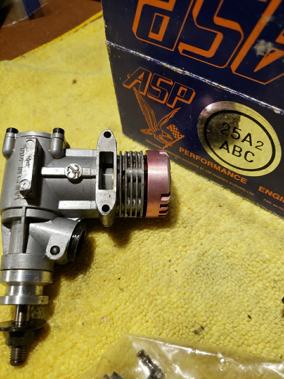 ASP Engine – ASP 25A2 ABC RC motor – Nice – 25 Size – NL24
