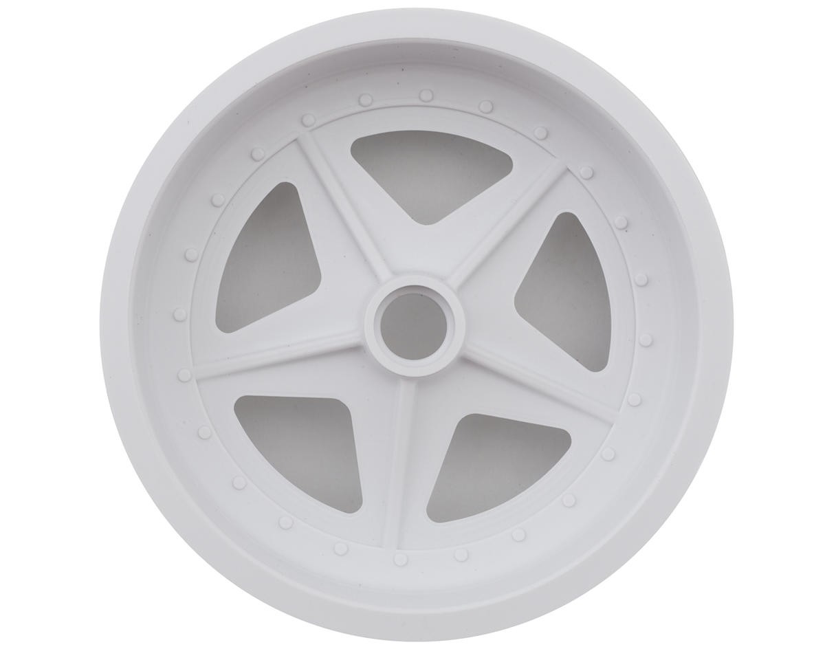 Kyosho Scorpion 2.2 Front Wheels (White) (2) [KYOSCH005WB]