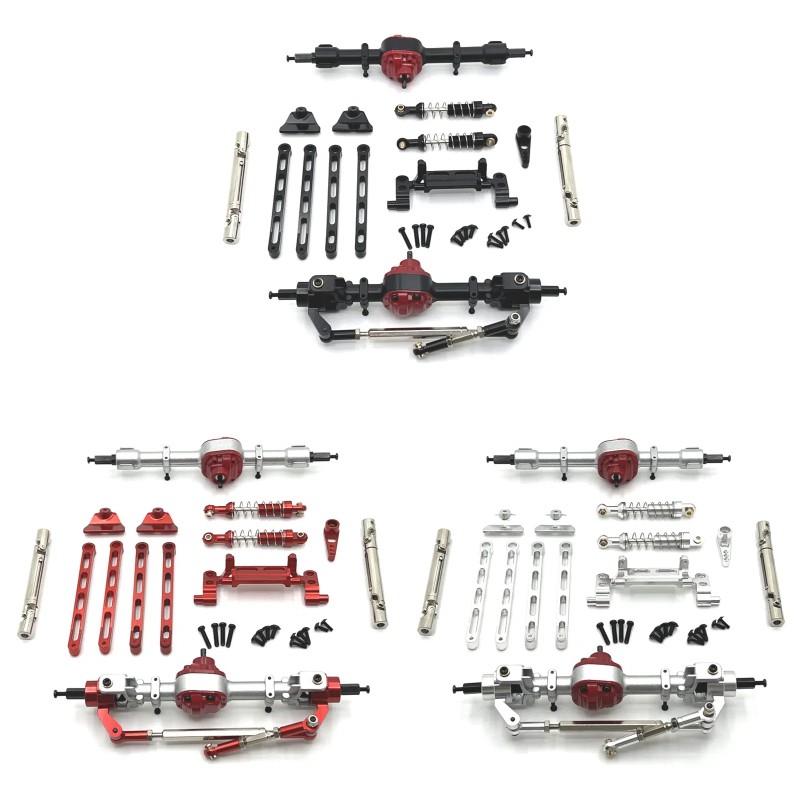Full Car For 1/12 MN82 LC79 MN78 RC Full Metal Assembly Kit Motor Gearbox Parts