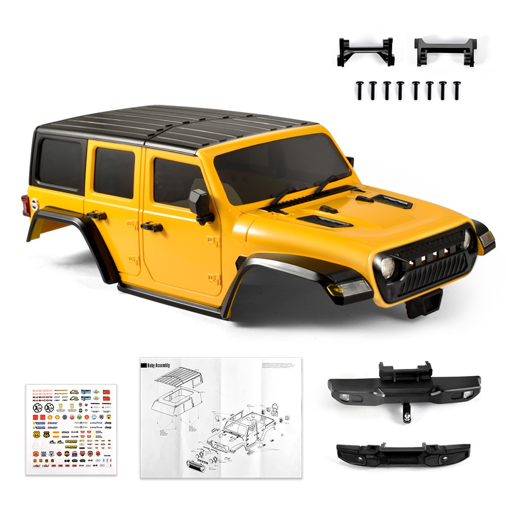 AUSTAR RC Car Shell 1:18 Car Casing Pickup Body Shell For 1/18 RC Crawler Car