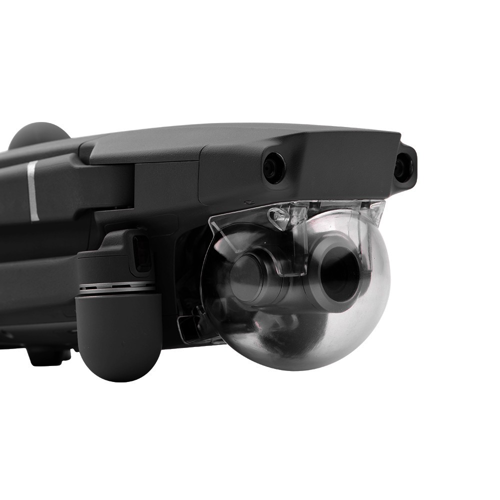Transparent HD Gimbal Camera Lens Sun Hood Cap Cover For DJI MAVIC 2 PRO Drone A