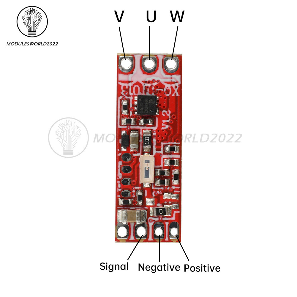 1S-2S 6A Micro Brushless ESC Motor Controller Board for 1104 1106 1306 1407 1503
