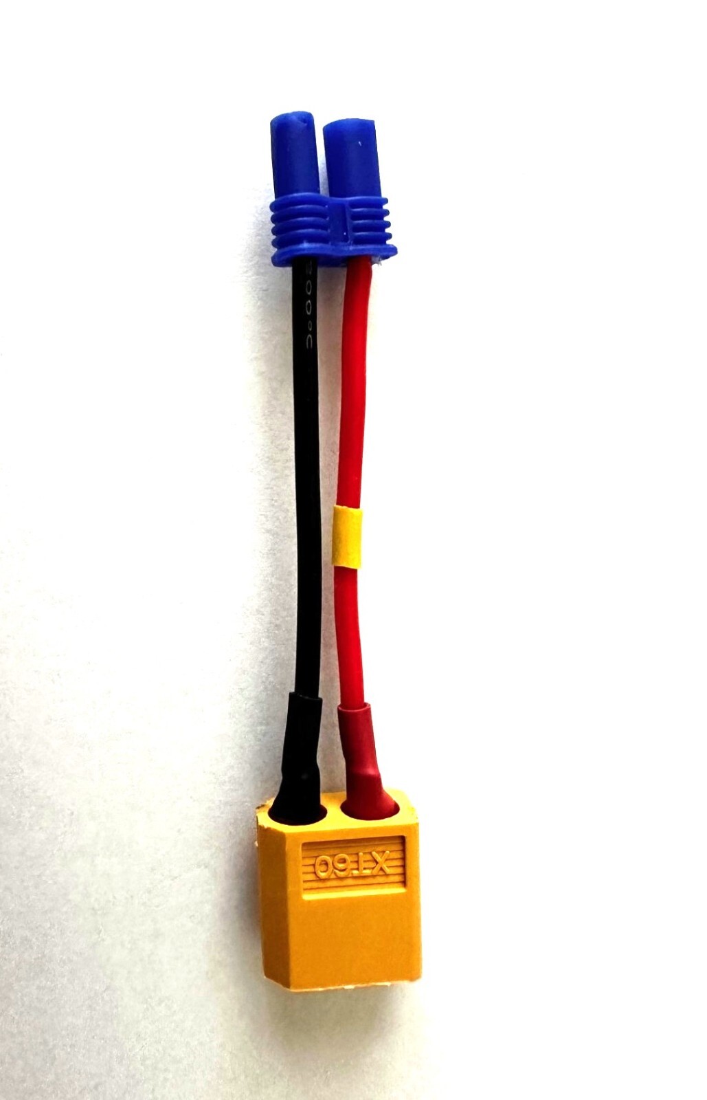 EC2 Female to XT60 Male 18,16,14 AWG 2,6,12 Inch Length