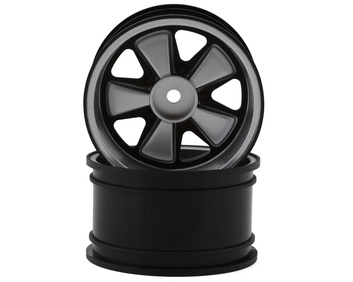 HPI Sport 3 1973 Porsche Carrera RSR 31mm Rear Wheels (Silver/Black) (9mm) (2)
