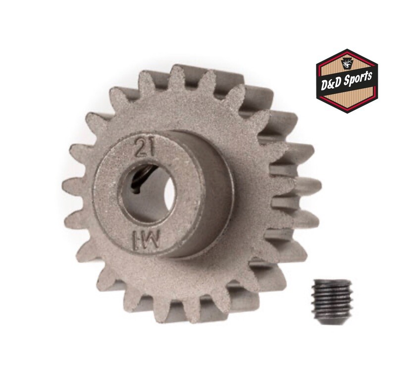 Traxxas 6493X – Gear, 21-T pinion (1.0 metric pitch) (fits 5mm shaft)