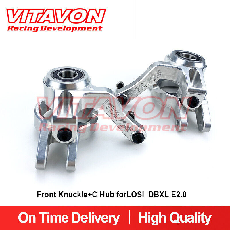 VITAVON CNC Alu7075 Front Knuckle+C Hub For LOSI  DBXL E2.0 LOSI DBXL GAS