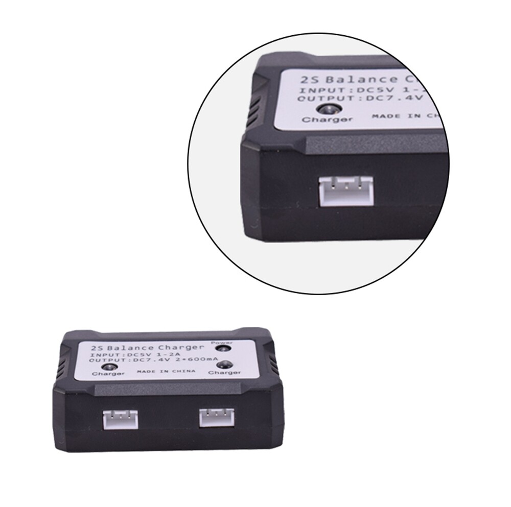 7.4V 2000mAh Li-ion Battery SM plug T Plug Balance Charger for RC Car Boat Plane