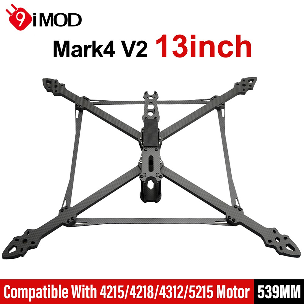 9IMOD Mark4 V2 13 Inch FPV Frame 539MM Wheelbase Carbon Fiber For RC FPV Drone