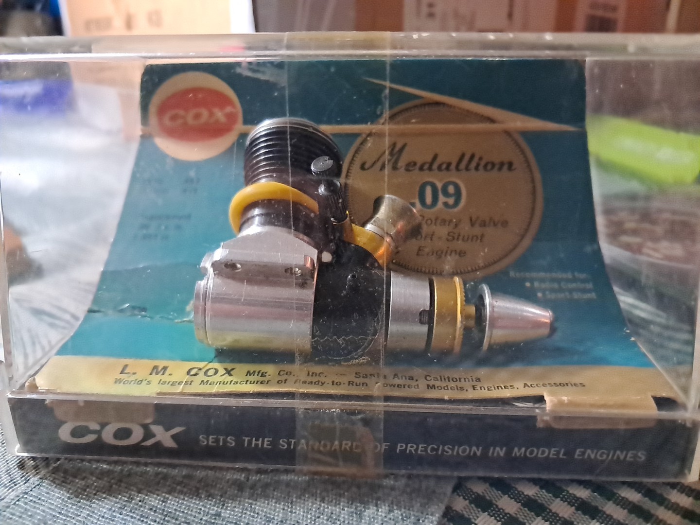 COX Medallion .09 Made In Germany