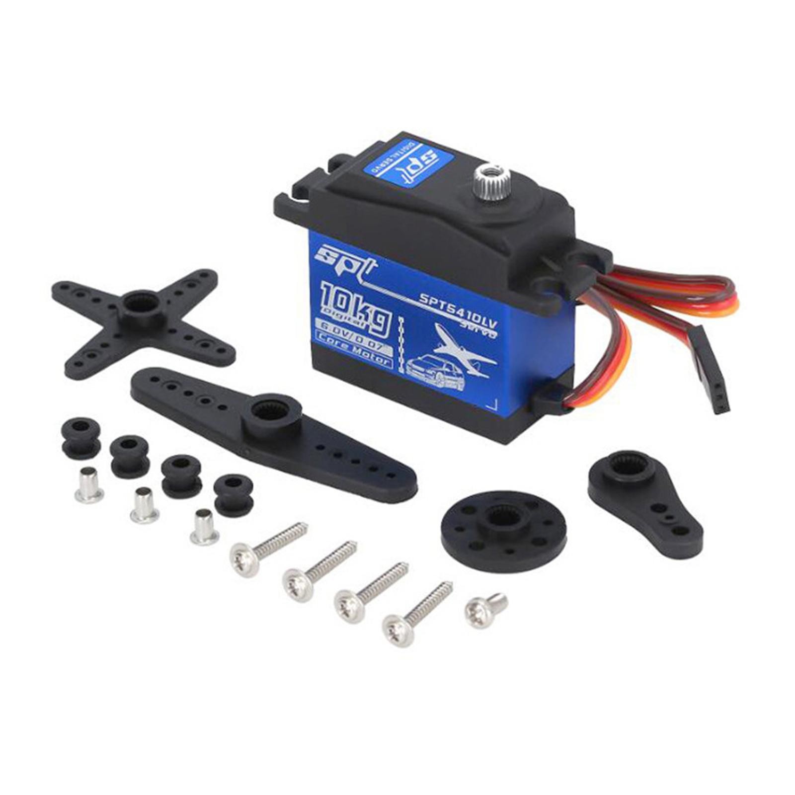 330Hz SPT5410LV Digital Steering Gear Servo For 1/10 RC Car Airplane Model m