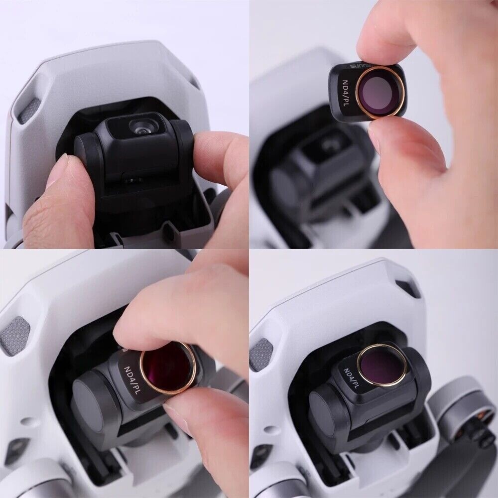 For DJI Mavic Mini 4/4K Camera Lens Filters Set MCUV ND4 ND8 ND16 ND32 CPL ND/PL